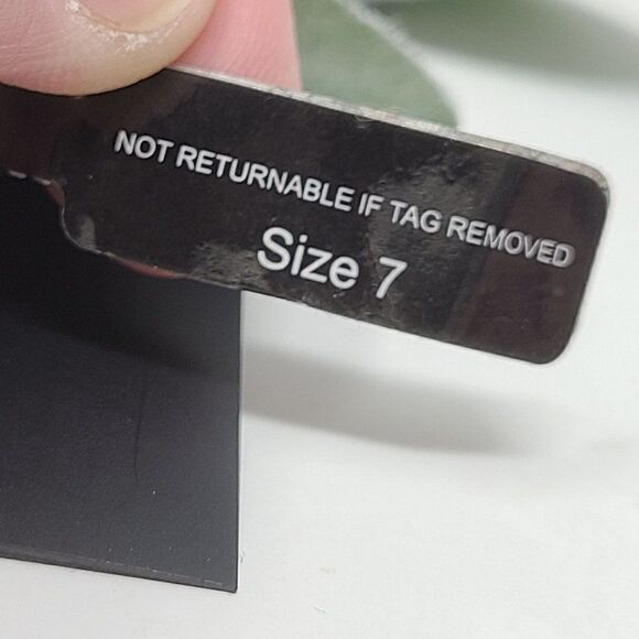 STERLING FOREVER Shine Bright Rose Quartz Ring Size 7 NWT - Picture 5 of 8